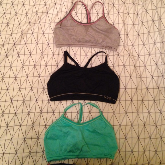 3 sports bras