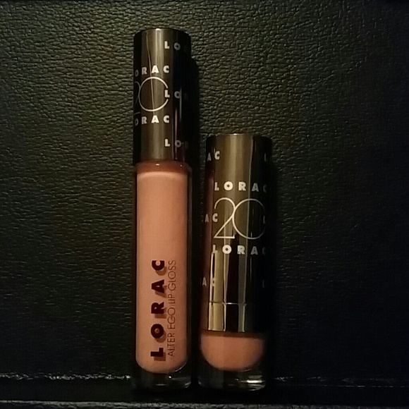 Lorac Cosmetics lipstick and lip gloss