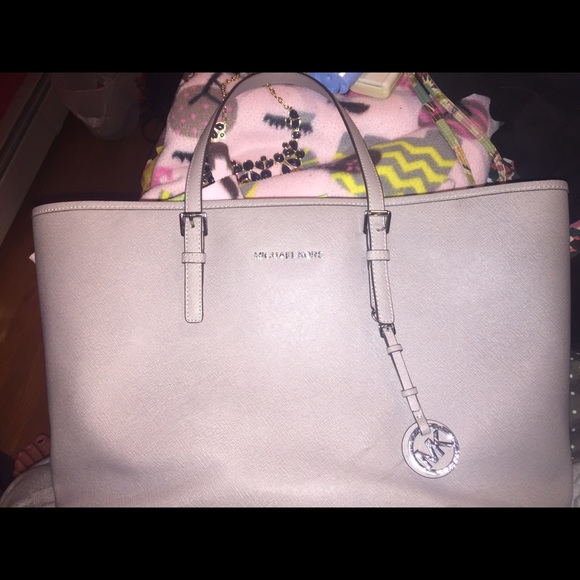 MK GREY LARGE BAG