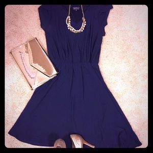 Papermoon navy cocktail dress