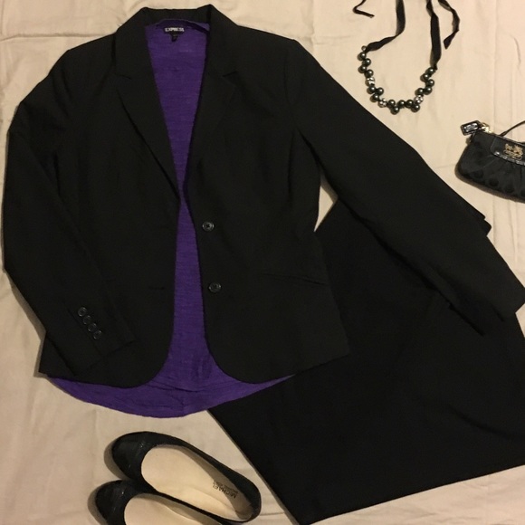 Isaac Mizrahi Black 2-Button Blazer