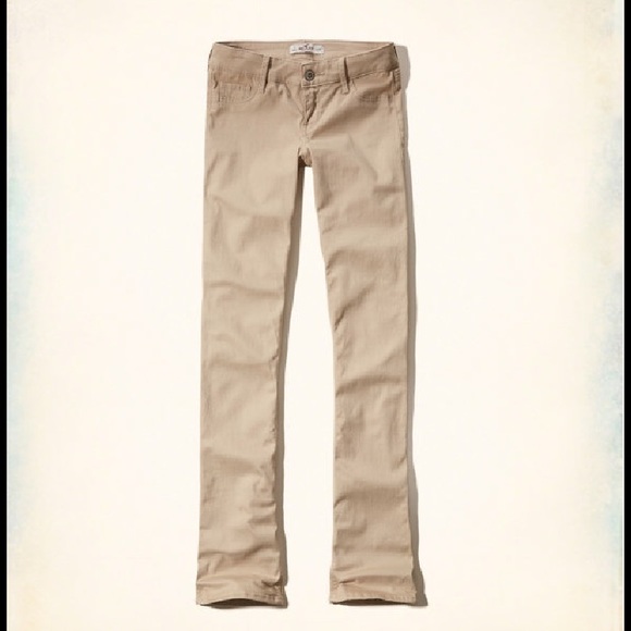 DEAL ALERT Hollister Boot Jeans Khaki color