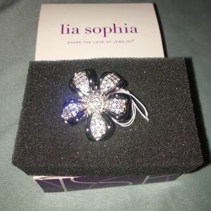 Lia Sophia Wild Rose ring