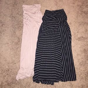 Two maxi skirts