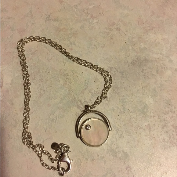 Silpada necklace, reversible