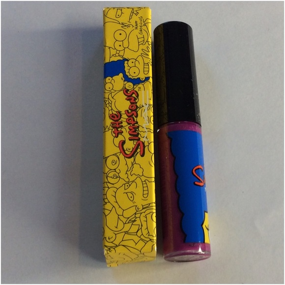 MAC SIMPSONS ITCHY & SCRATCHY LIPGLASS BNIB LE