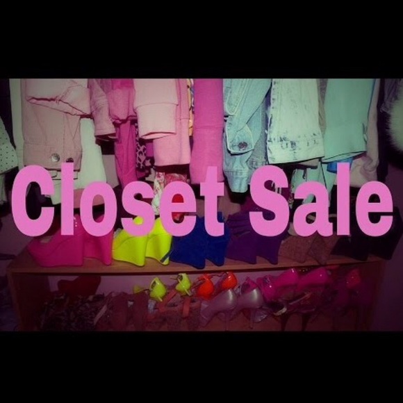 👚👖👗👠👡👢👞Closet Sale Everything must go!!!