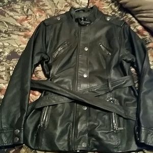 Leather jacket