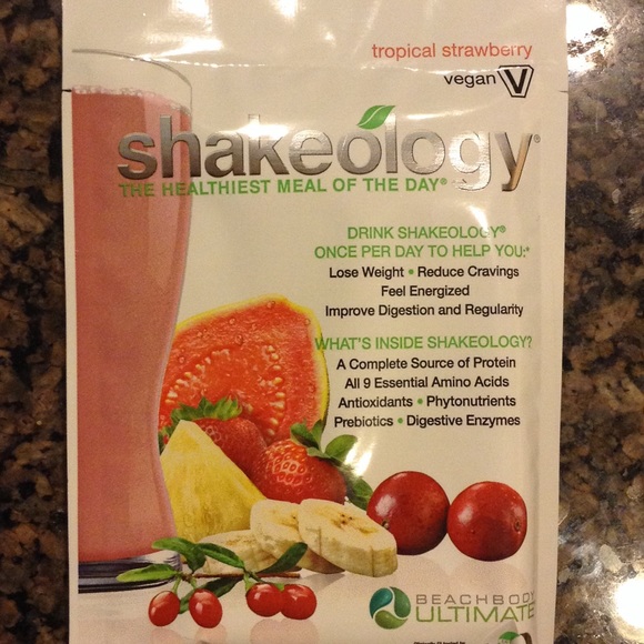 Vegan strawberry Shakeology