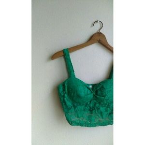 Emerald Green Bralett