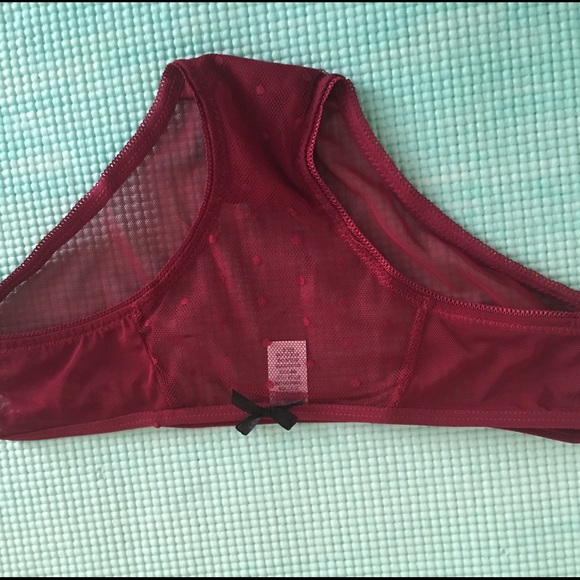 Red wine sheer panties - Picture 3 of 3