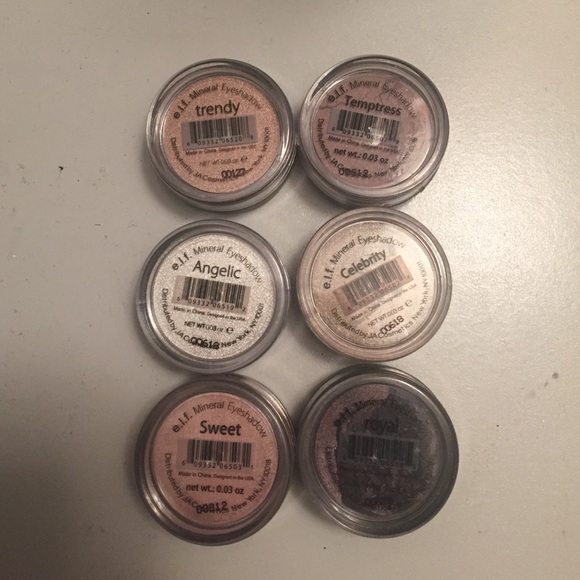NEW ELF mineral eyeshadows