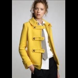 J crew wool pea coat