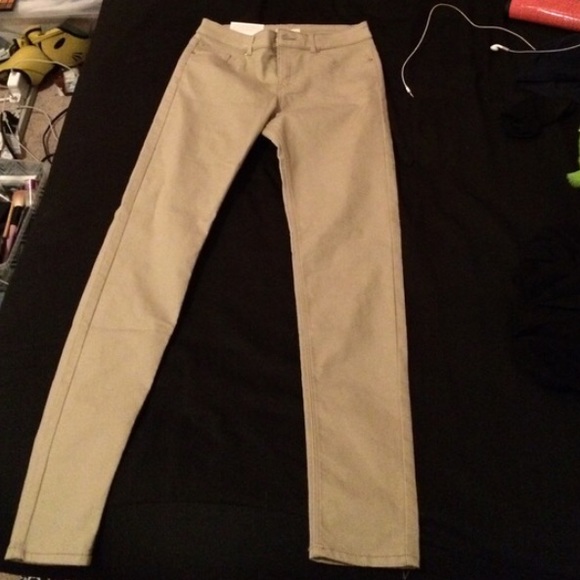 khaki jeans