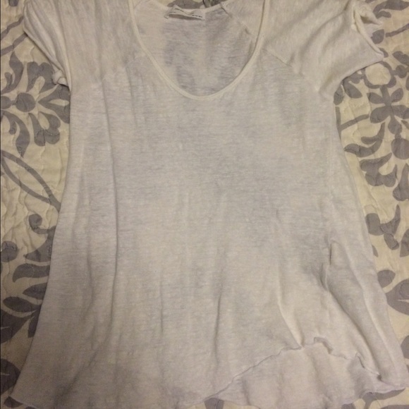 Bcbg plain white shirt