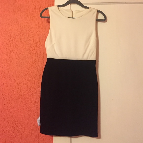 Black and white dress
