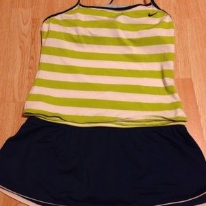 Stripped Nike Swimsuit!