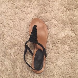 Black Strappy Sandals