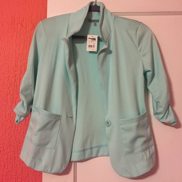 Mint blazer