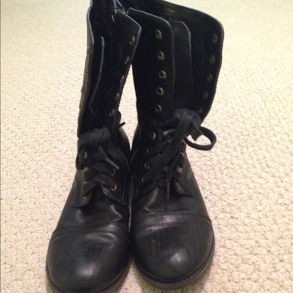 Black Combat Boots