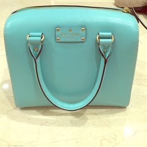 Tiffany blue Kate spade bag