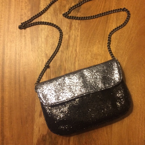 J.Crew glitter crossbody bag
