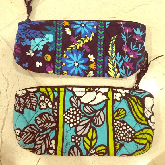 Two beautiful Vera Bradley pencil cases