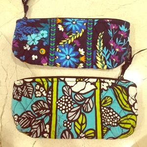 Two beautiful Vera Bradley pencil cases