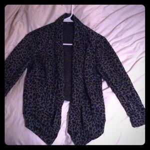 Leopard print jacket
