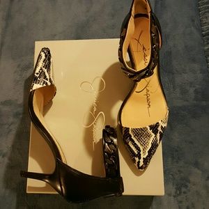 Sexy Chain Ankle Heels