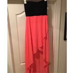 Boutique high low maxi