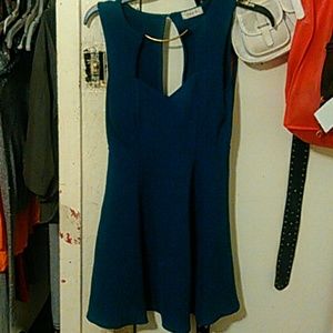 Teal Dress