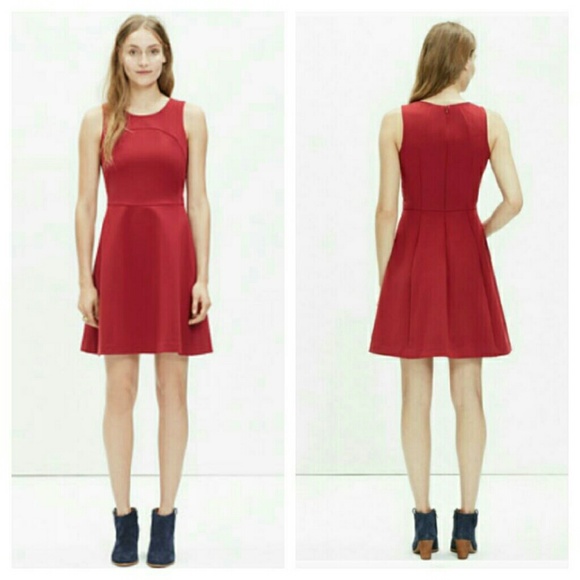 *MADEWELL* Sleeve Less Adore Red Dress - Picture 1 of 3