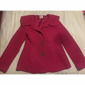 Cute pink winter coat