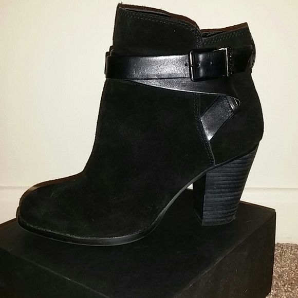 Suede Gianni Bini Heel Booties
