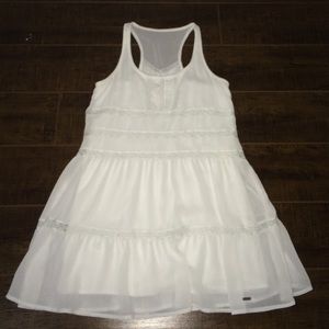 Abercrombie White lacy tank!