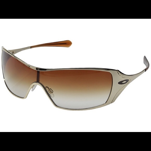 Oakley Dart gold brown sunglasses HD Optics