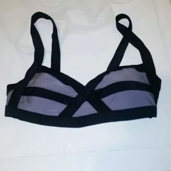 Triangle bikini swimsuit top