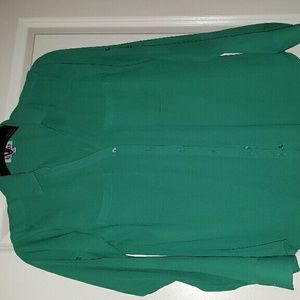 Express button up work shirt