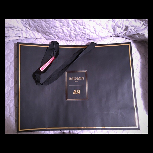 Balmain x HM shopping bag Extra large