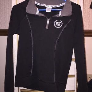 Victoria's Secret PINK- track half zip