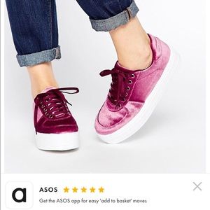 ASOS Daysleeper Flatform Trainers