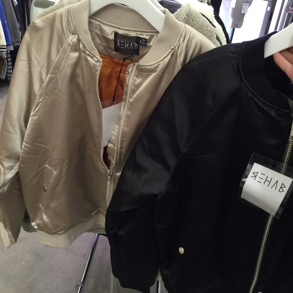 Gold bomber jacket