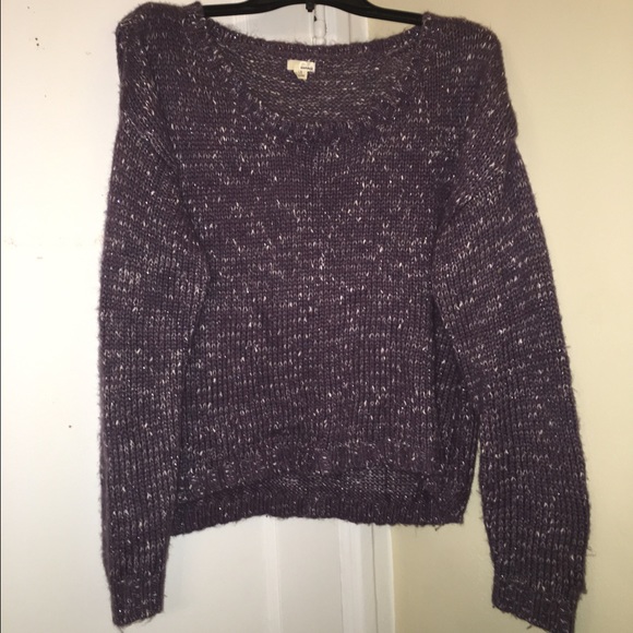 Garage Sweaters - "Garage" Purple Sweater