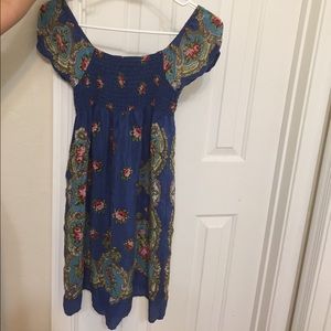 Vintage ecotè floral dress