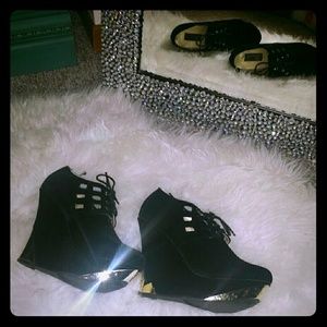 Black booties