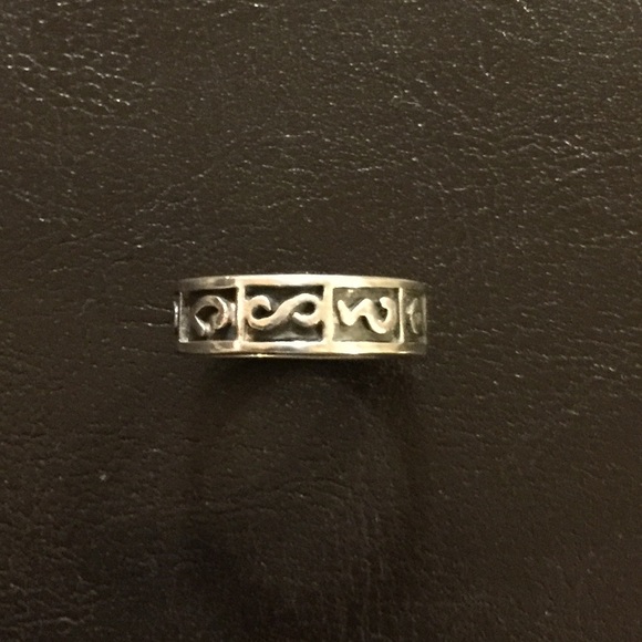 Unisex Sterling silver ring