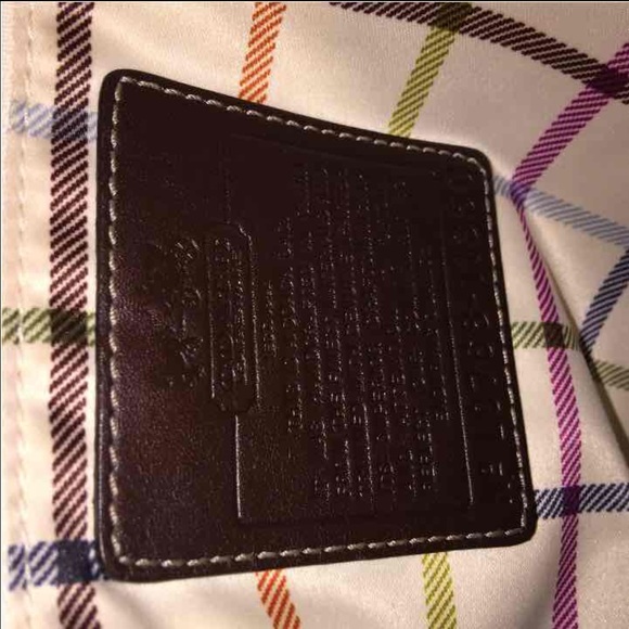 *SOLD* Coach Heritage Tote - Picture 3 of 4