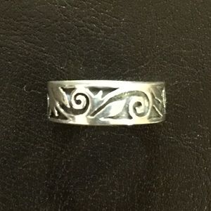 Unisex Sterling silver ring