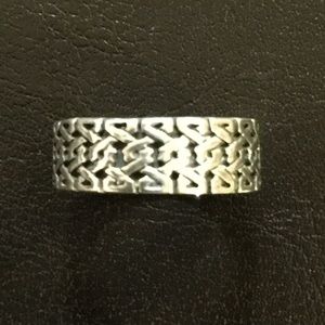 Unisex Sterling silver ring